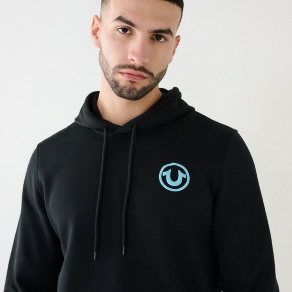 True Religion Men's Fleece Sweatsuit Size M Matching Tracksuit Hoodie Joggers - Picture 4 of 10